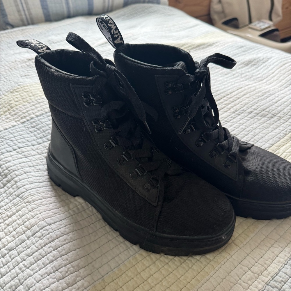 Dr. Martens Black Lace-Up Boots